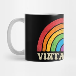 Vintage 1953 - Retro Rainbow Vintage-Style Mug